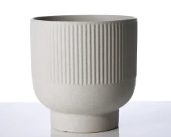 Urtepotteskjuler sæt river cream H.17+22 cm