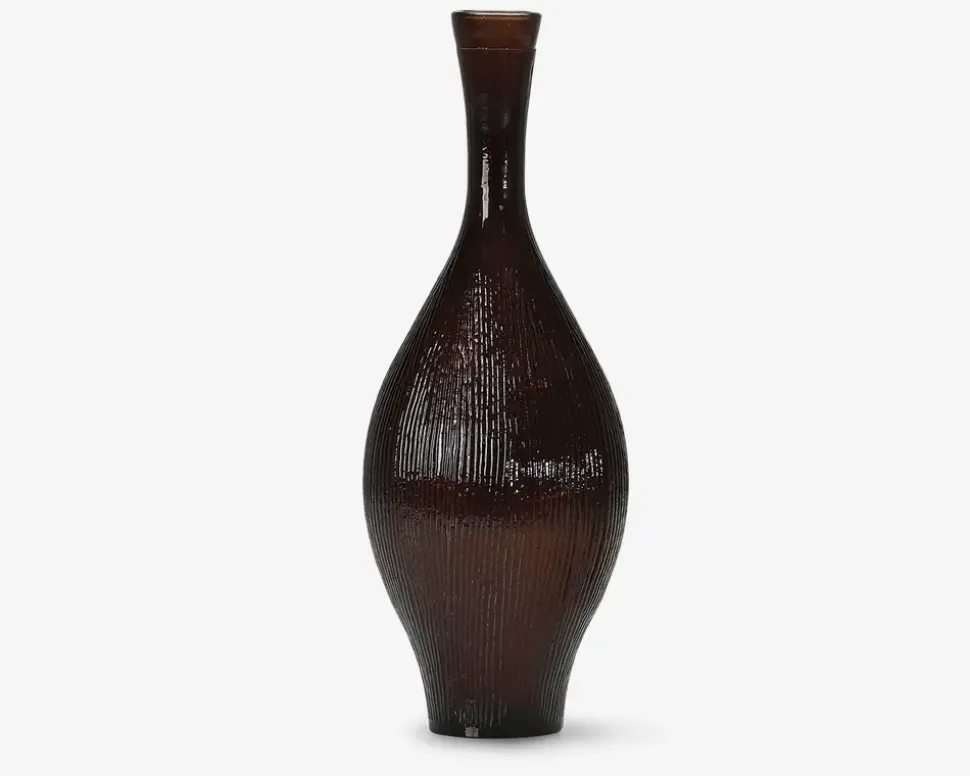 Vase brun H. 40 cm