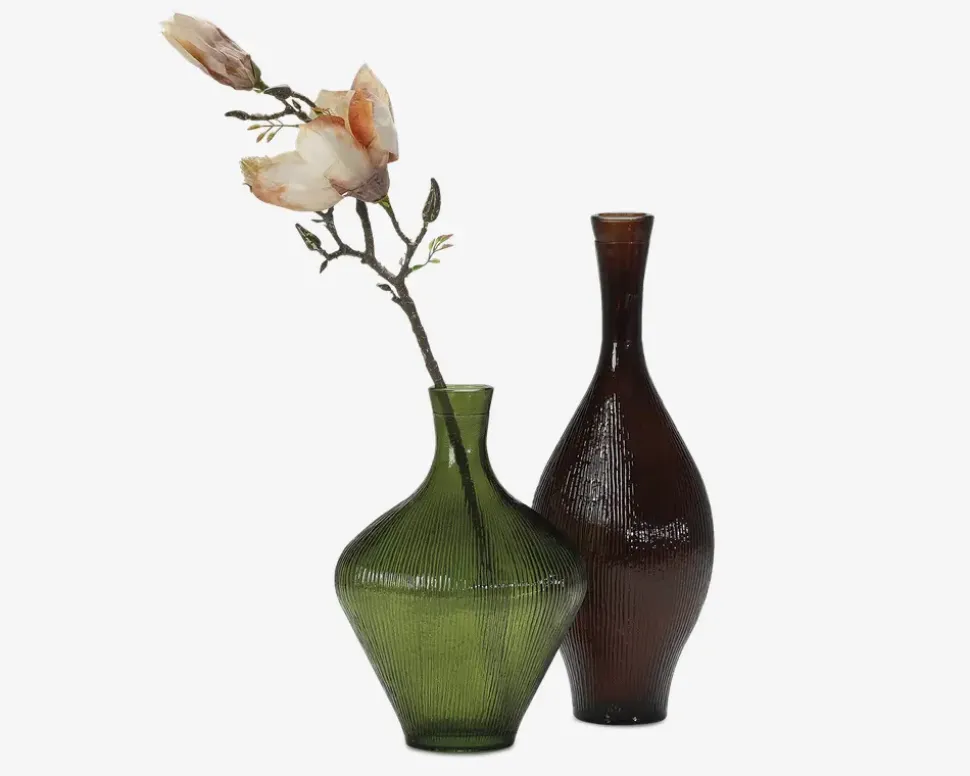 Vase brun H. 40 cm
