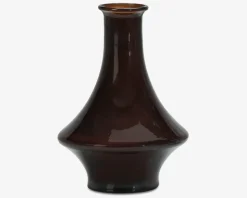 Vase brun H. 28 cm
