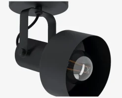 Væglampe Casibare 1 Sort