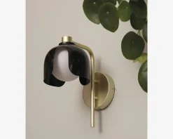 Væglampe Corolle sort Ø.21 cm
