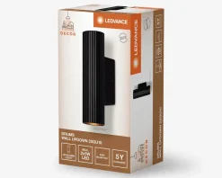 Væglampe Drums up and down sort