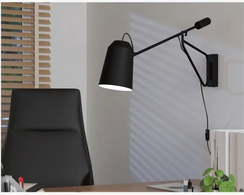 Væglampe Loreto Sort D.106 cm