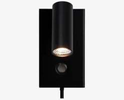 Væglampe Omari Sort