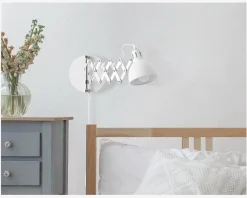 Væglampe Scissor Hvid Ø.15 cm