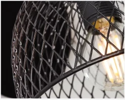 Væglampen Thuy Sort/Natur