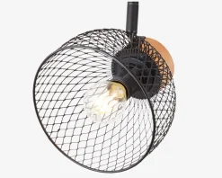 Vægspot Thuy Sort/Natur