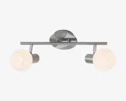 Vægspot Tiara Satin/Hvid