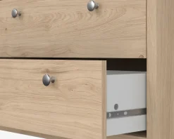 Vitrine Madrid eg med 3 skuffer