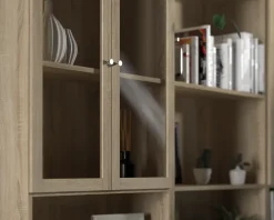 Vitrinedør Basic Eg