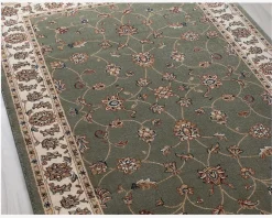 Wilton Flora Grøn 80x150 cm