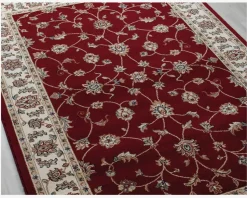 Wilton Flora Rød 80x150 cm